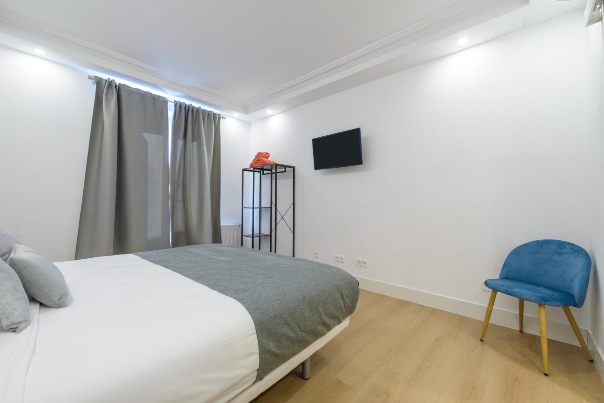 Apartament Gran Via New 2br 1bth Elevator Madryt