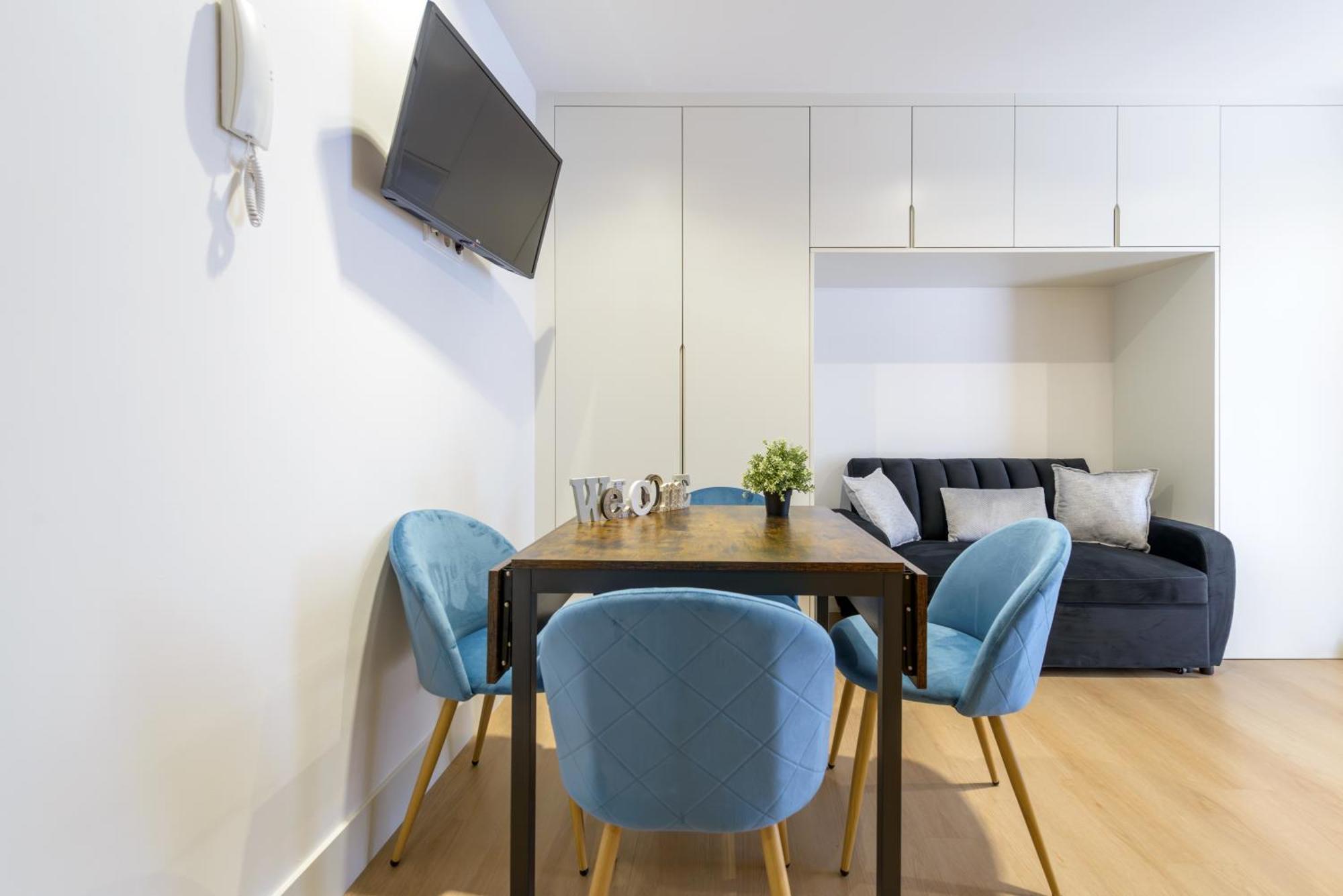 Apartament Gran Via New 2br 1bth Elevator *